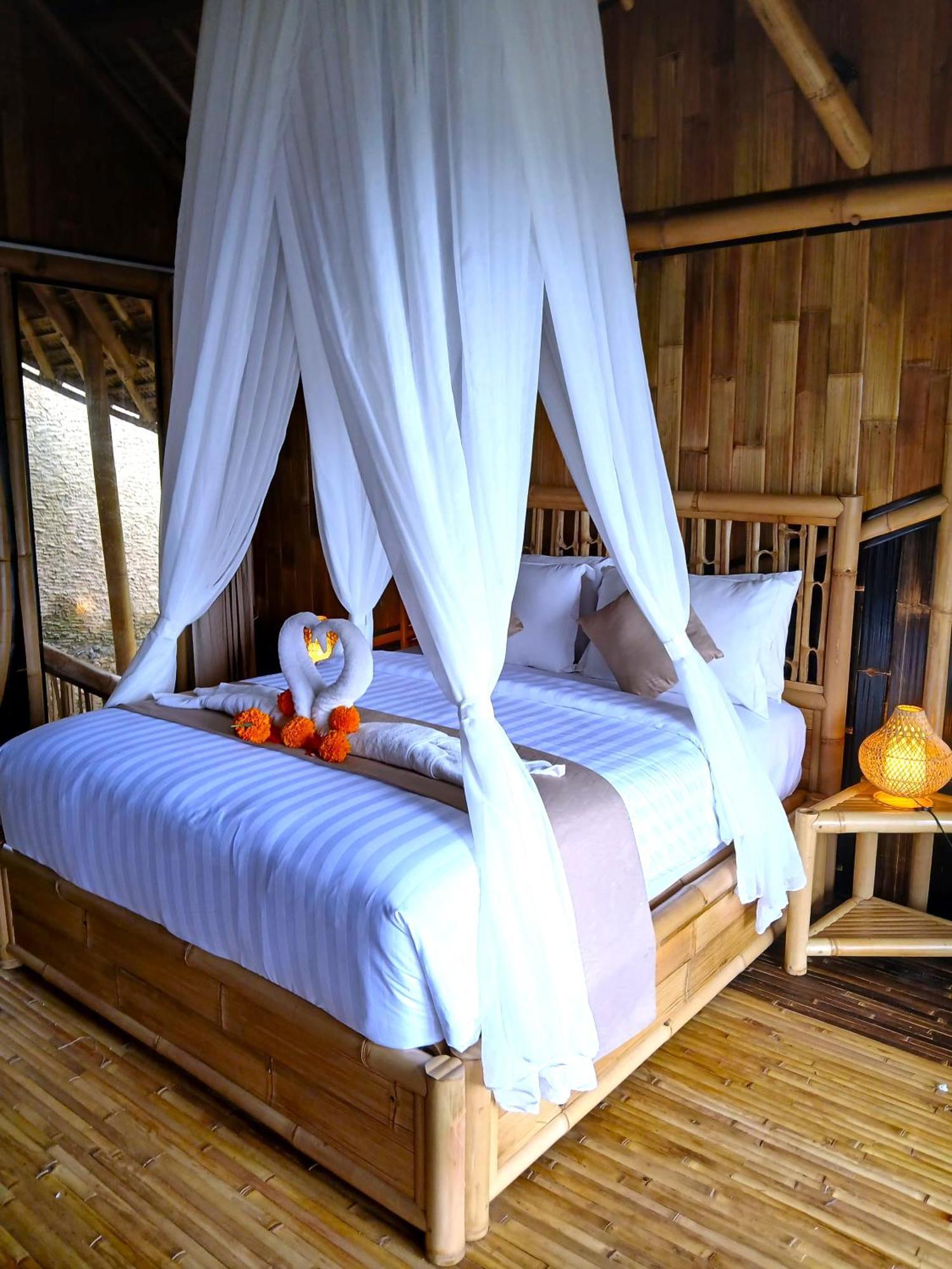Selat Danaswari Bali Bamboo Houseヴィラ エクステリア 写真