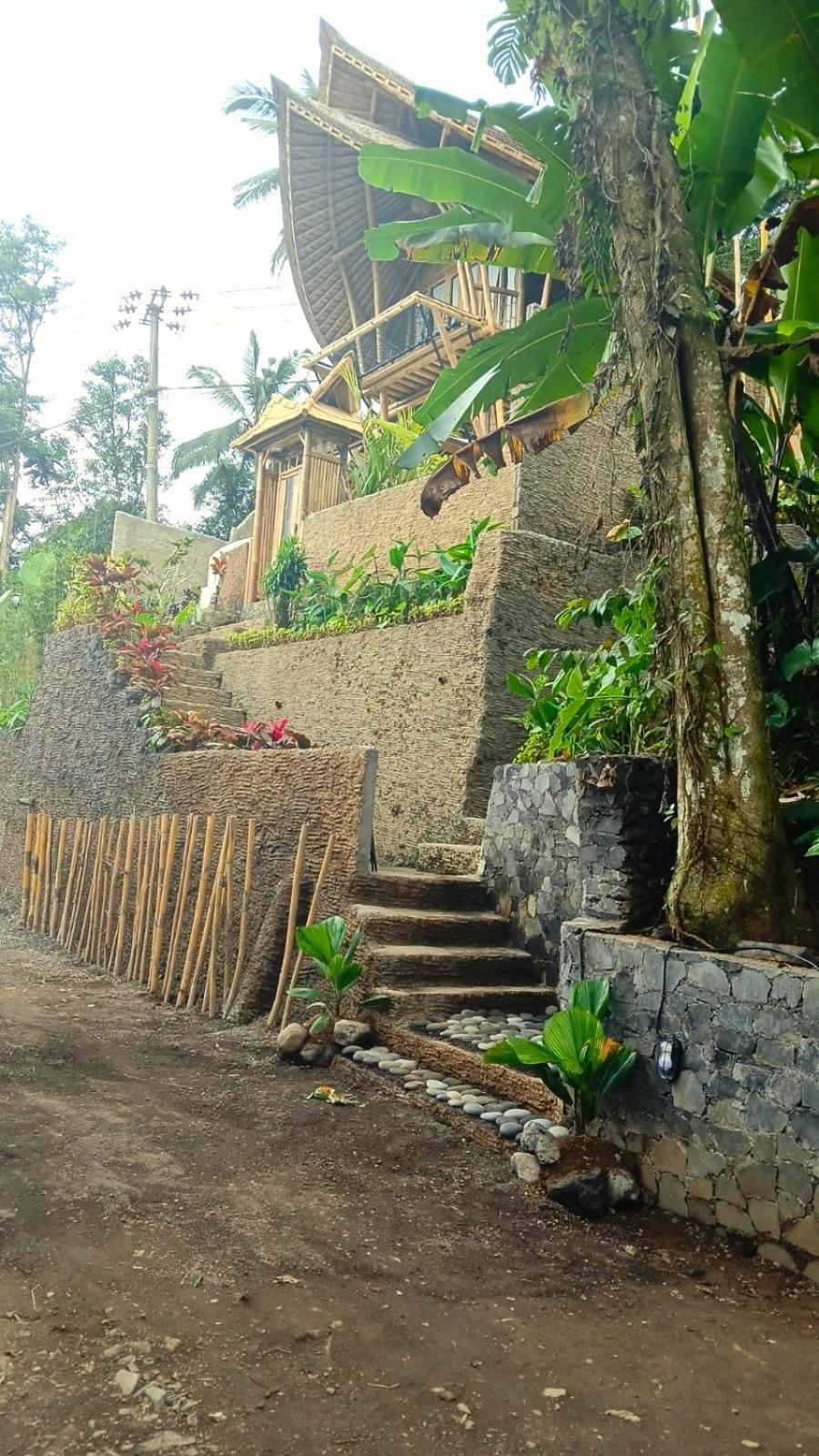 Selat Danaswari Bali Bamboo Houseヴィラ エクステリア 写真